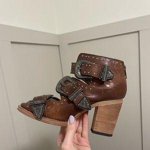 Freebird Violet western booties